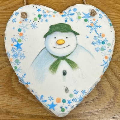 Christmas Crafty slate hearts by Lily & Lola