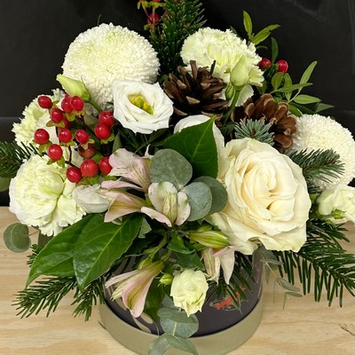 Winter Wishes Hat Box