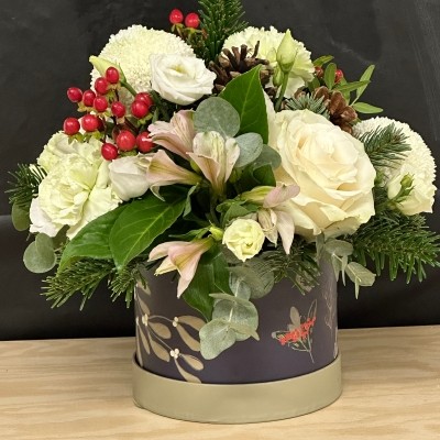 Winter Wishes Hat Box