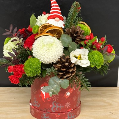 Jolly Christmas Hat box