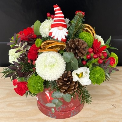Jolly Christmas Hat box