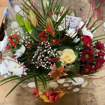 Christmas Florists Choice Bouquet