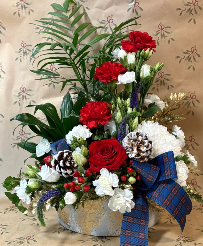Christmas Pot et Fleur