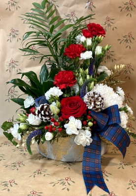 Christmas Pot et Fleur