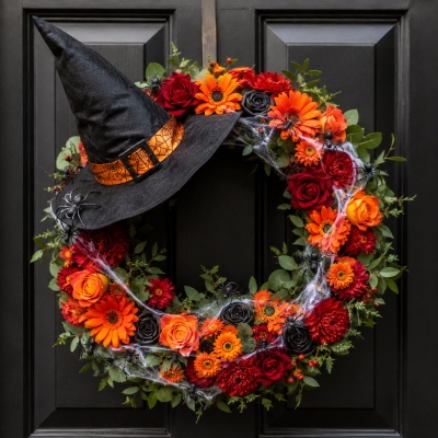 Halloween Door Wreath workshop Saturday 24th October
