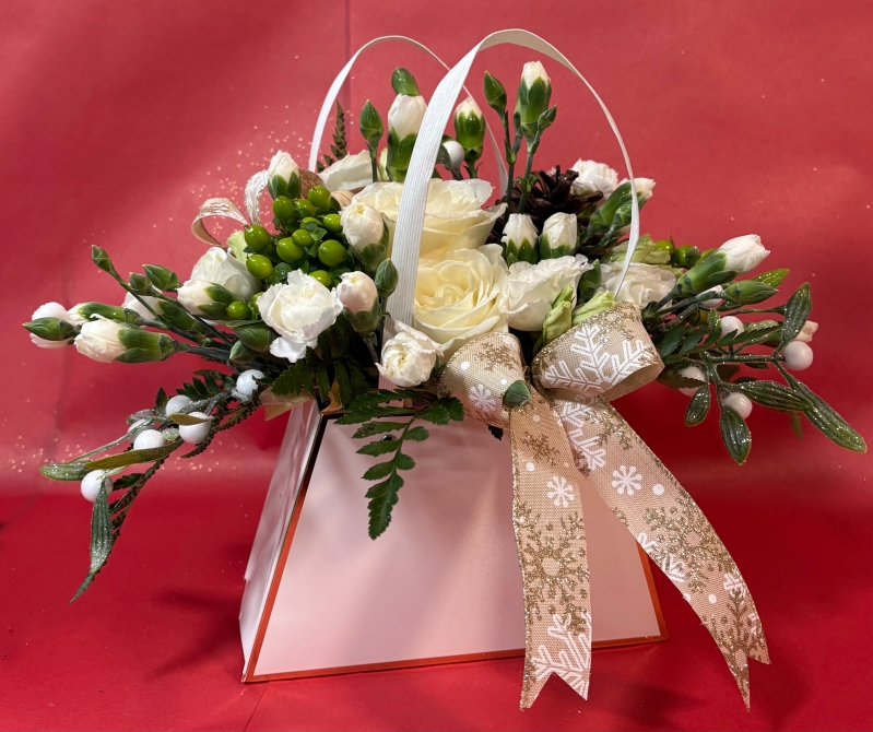 Snow Flake Hand Bag