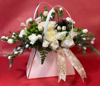Snow Flake Hand Bag