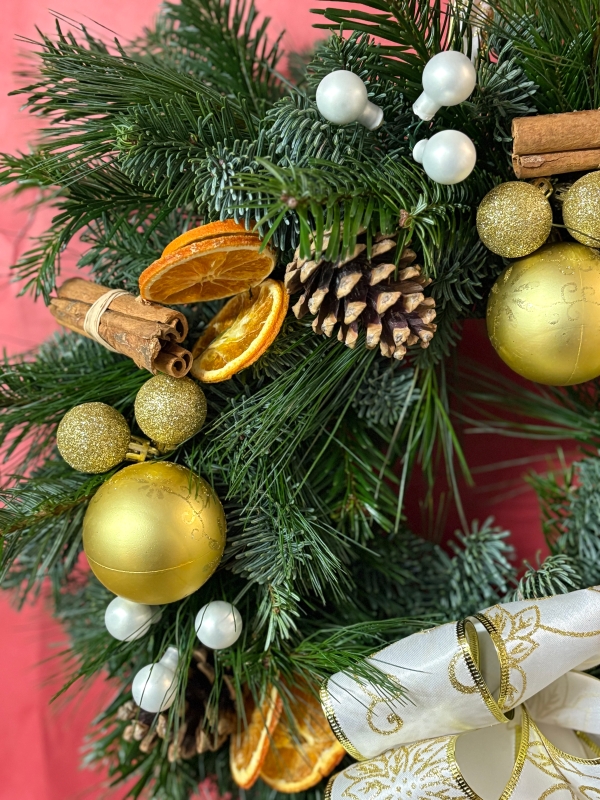 Snow Queen Door Wreath