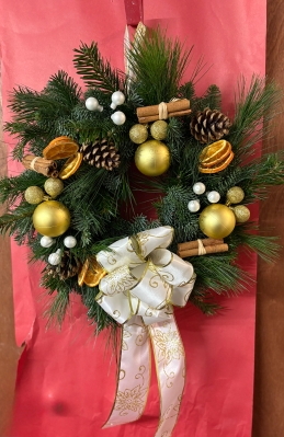 Snow Queen Door Wreath