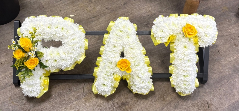 SRG 3 LETTER TRIBUTE