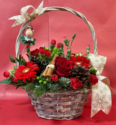 Sweet Robin Basket