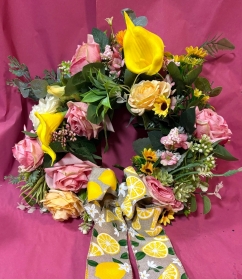 Artificial Door Wreath Workshop