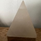 White salt lamps