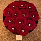 The perfect dozen  preserved roses