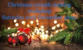 Christmas Door wreath workshop Sat 10th December