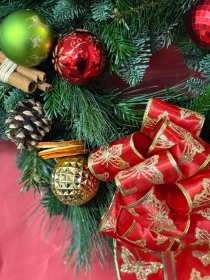 Festive Door Wreath