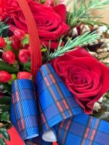 Merry Christmas Hand Bag