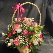 Mixed flower Basket