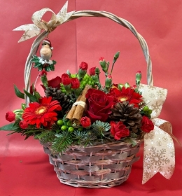 Sweet Robin Basket